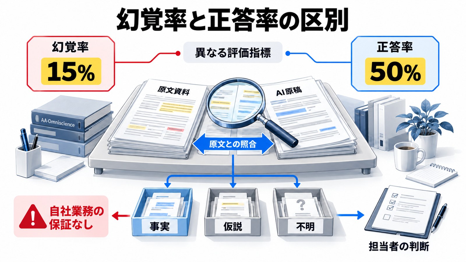 不明と答える力と根拠の確認