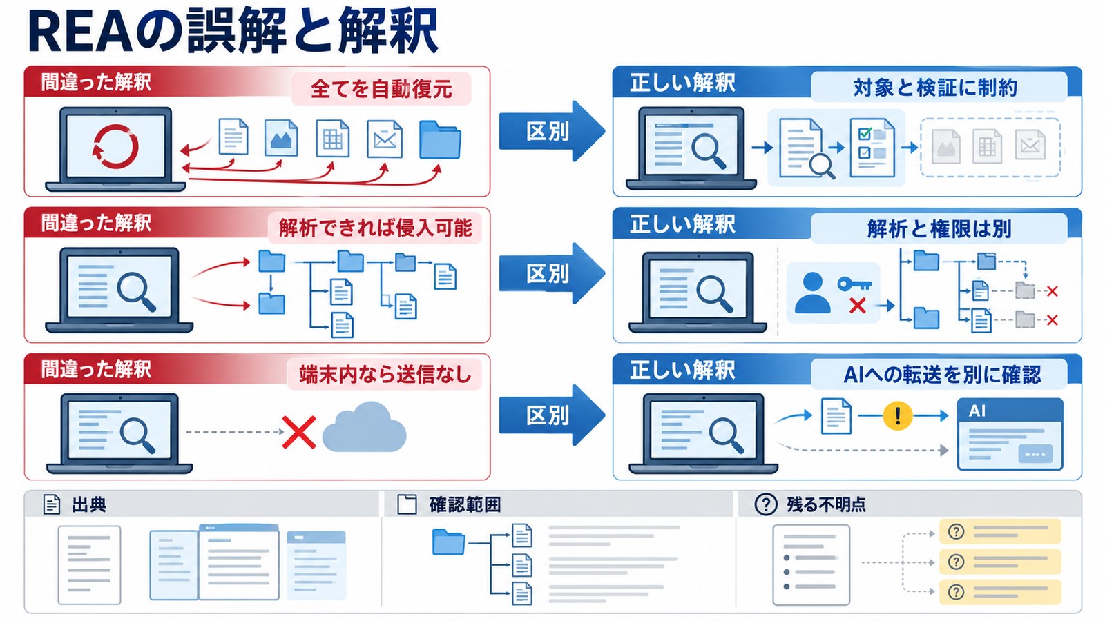4. REAをめぐる間違った解釈